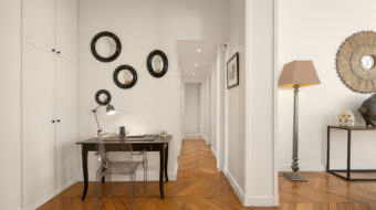 Entrance of the apartment