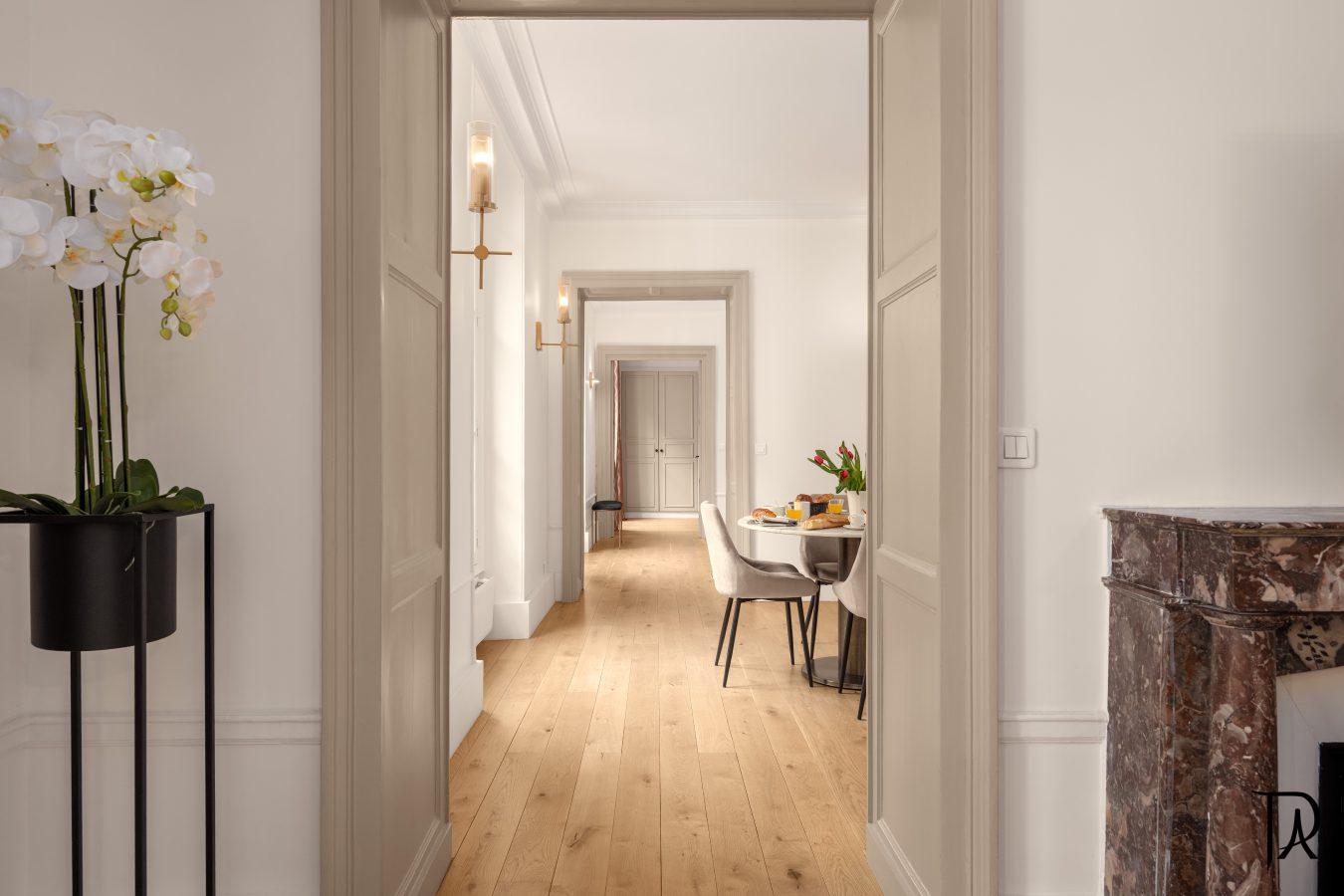 From living room to dining room From living room to dining room