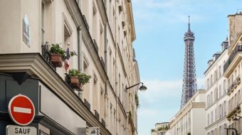 The Eiffel tower from your street The Eiffel tower from your street