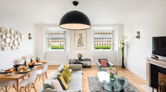 Living room-Dining room view one