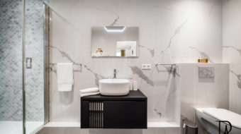 Bathroom two view one